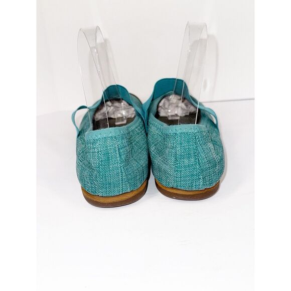 Keen Sienna Mary Jane Canvas Shoes Turquoise Slip On Sporty Casual Comfort Sz 9 - Picture 5 of 16
